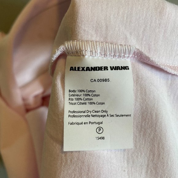 Alexander Wang "FADED" Cropped Tank Top - Picture 7 of 7